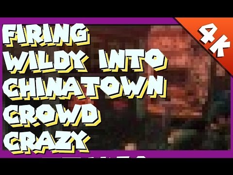 Hitman Absolution - Firing wildy into Chinatown crowd (Crazy Outtakes) [4K 1080p HD]