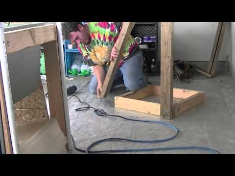 Green Ninja's Next Indoor Organic CFL Medical Marijuana Grow Part 10...The pot frame