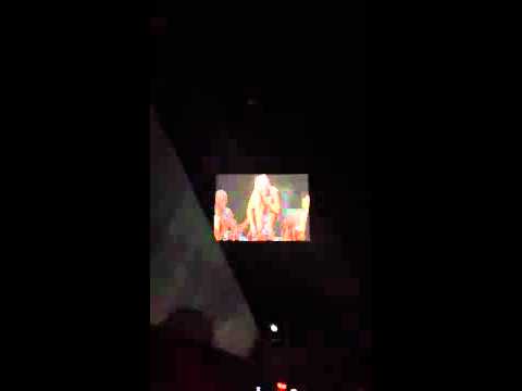 Lady Gaga smoking marijuana in a show in Amsterdam