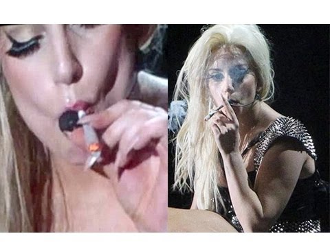 Mother Monster Lady Gaga Smokes Marijuana On Stage! - Hollywood News