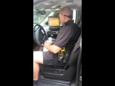 TEXAS COP WITH MARIJUANA BLUNT & PIPE IN HIS DOOR!