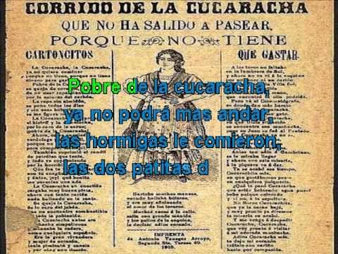 LA CUCARACHA karaoke Popular Mexicana Instrumental HD edit by ©Graziana