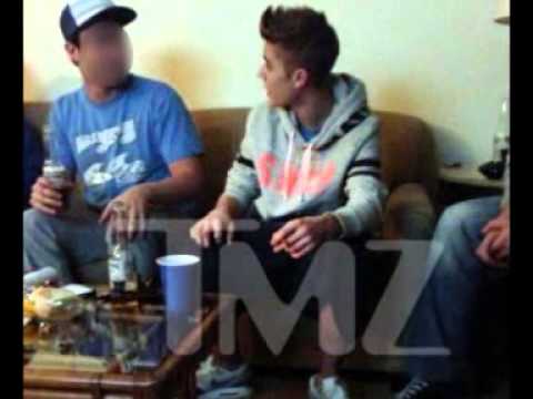 Justin Bieber Appears To Be Smoking Pot In Party (VIDEO)