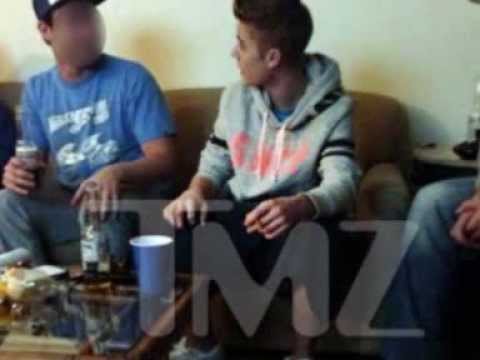 Justin Bieber Alleged Pot Smoking Party Photos Surface: WATCH IT HERE!!