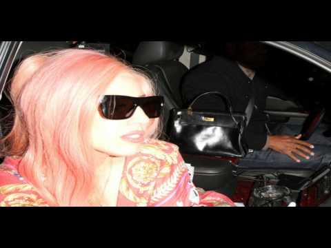 Lady Gaga arriving to the Chateau Marmont with friends and a medical Marijuana RX bag