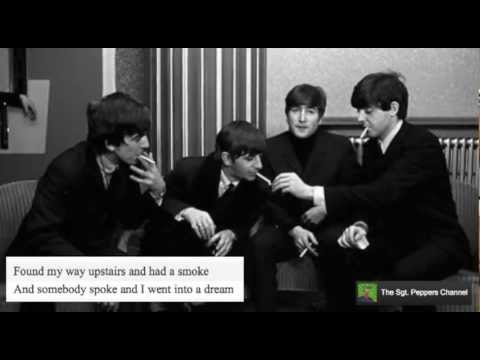 Beatles references to smoking in the songs !