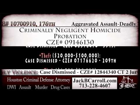 Houston Criminal Attorney Jack Carroll's Case Results - 713-228-4607