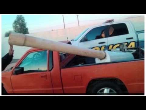 Drug Cannon Used for Throwing Drugs Over Border Seized