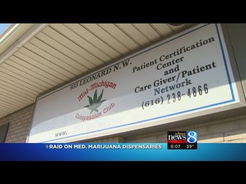 3 medical marijuana dispensaries raided