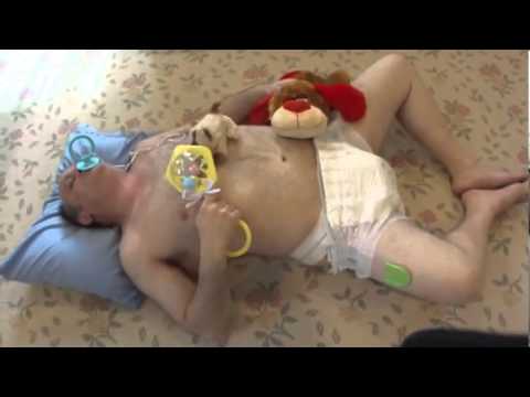 Cute Baby with Puppy and Kitten gets hit in the Balls!