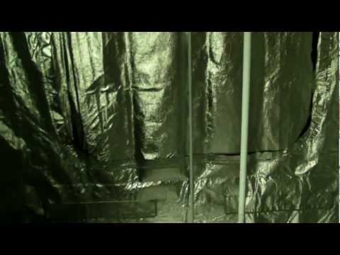 1200 Watt - Air Cooled 4x8 Grow Tent - Set Up