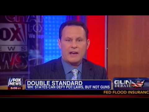 Obama For Imposing Federal Law On Guns But Not Marijuana