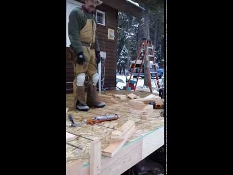 Part 2 Solar Room Greenhouse Addition The Framing