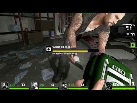 Left 4 Dead 2 | Marijuana Medkit Mod - Erstmal eine kiffen :D [German]