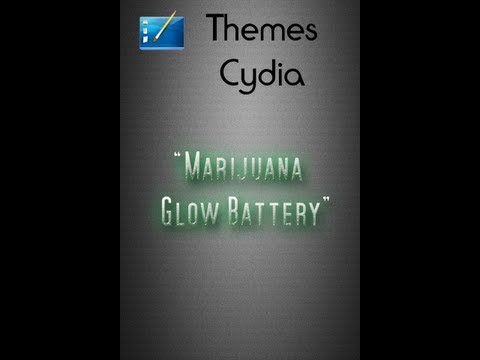 Theme Cydia - Marijuana Glow Battery