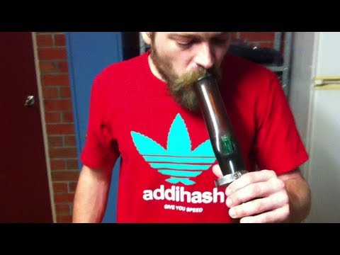 Dude Smokes Plastic - Funny Trip