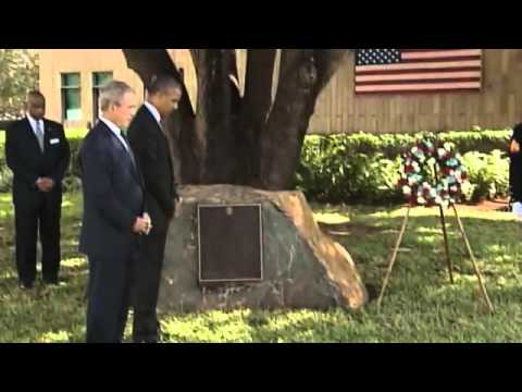Neocons Obama & Bush Meet In Tanzania