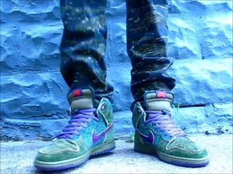 Nike SB Skunks On Foot