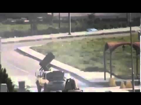 syriawarnews-Syria Assad Army Shooting Rockets