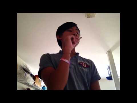 Smoking a joint/telling stories from school