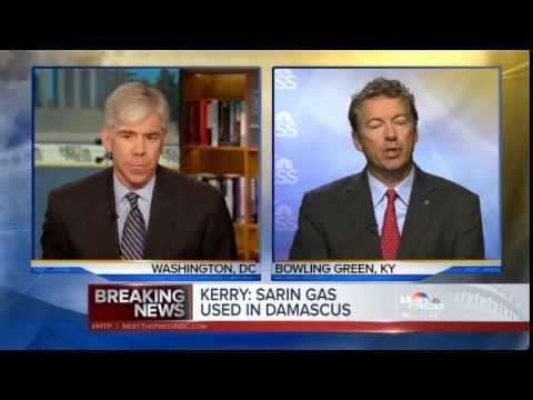Rand Paul: US Strike Would Support Al-Qaeda