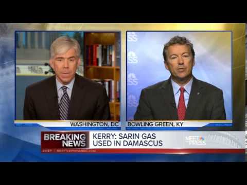 Rand Paul: Mistake To Attack Syria, War May Escalate Out of Control