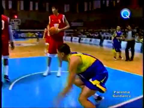Brawl in Chinese basketball game