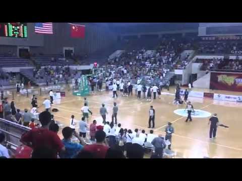 America vs  China Brawl