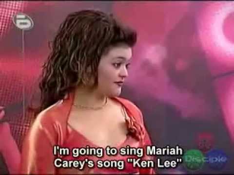 Muito engraçado! Cantando Mariah Carey  Ken Lee ahaha programa idols funny