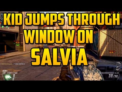 Kid Jumps out of Window on Salvia (Story) - Black Ops 2 SND