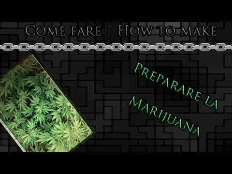 |Come preparare la Marijuana|