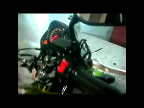Hornet 2011 modelo novo cortando giro   KLE621 Tiozao
