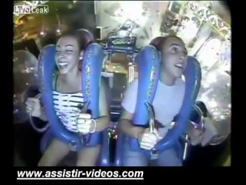 Homem desmaia duas vezes em brinquedo de Parque de diversões