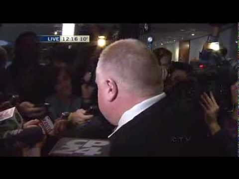 WATCH: Toronto Mayor Rob Ford Admits: Exactly, I Have Smoked Crack Cocaine