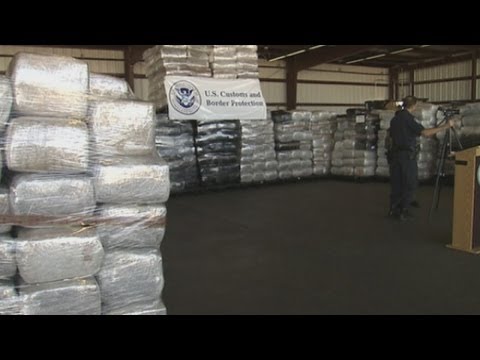 US seizes record haul of marijuana smuggled in from Mexico