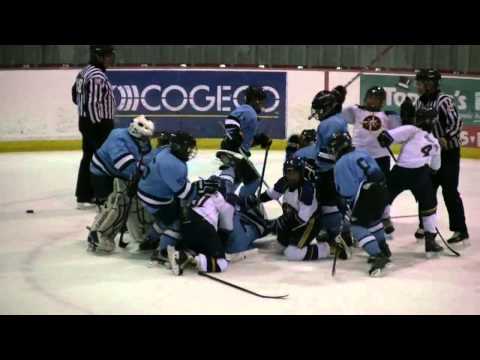 Peewee hockey fight!