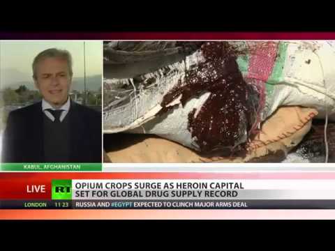 DRUG WARS AFGHANISTAN is GLOBAL LEADER in producing OPIUM