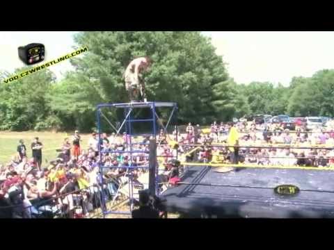 CZW: Lucky 13 vs. The Drunken Scaffold (Tournament of Death XI - vod.CZWrestling.com)