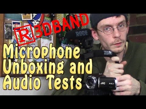 Microphone Unboxing and Audio Tests