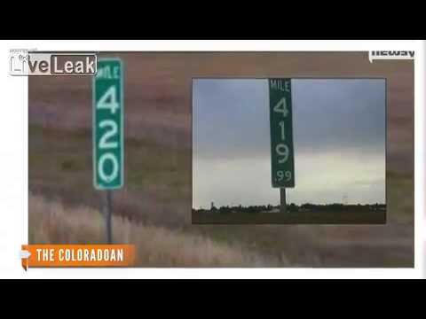 Colorado Officials Respond To 420 Mile Marker Theft Problem