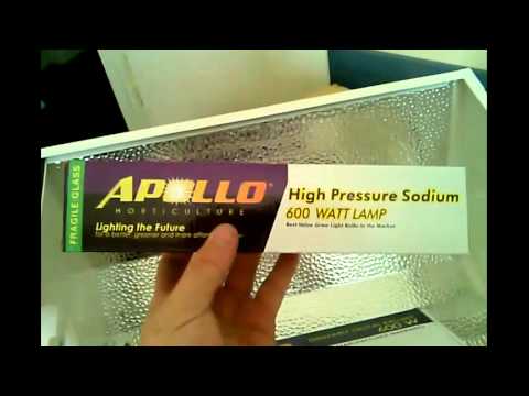 Unboxing my new system!! 600 watt Apollo hps