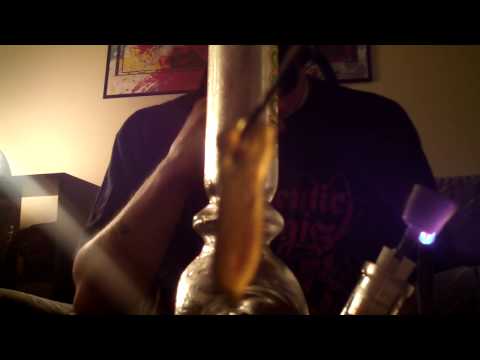 1gram of the purple train shatter threw the cheech disc with K.O