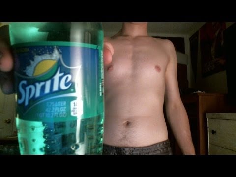Shirtless Superbowl Sunday #9 - GO BRONCOS - Sprite 1.25 Liter (fail)