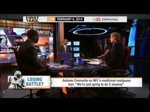 ESPN First Take | Ryan Clark: NFL players are going to use marijuana