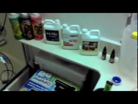 Reverse Osmosis Setup, White Widow Veg Nutes