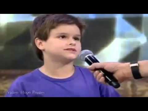 Menino dá um fora no Faustão! Videos engraçados! Pegadinhas! Cacetadas! Sustos! Tombos!