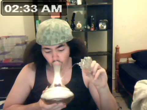 Make a cheap hemp wick holder