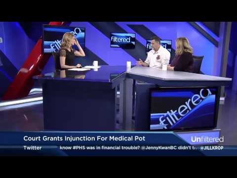 Jason Wilcox and Sandra Colasanti of the MMAR Coalition against Repeal