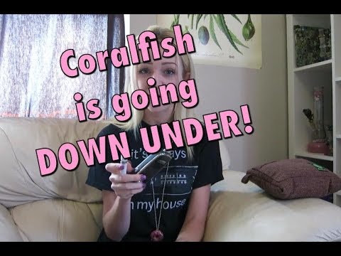 Coralfish is going Down Under!!