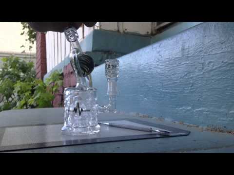 Pulse Glass Barrel Drum Pendant Rig